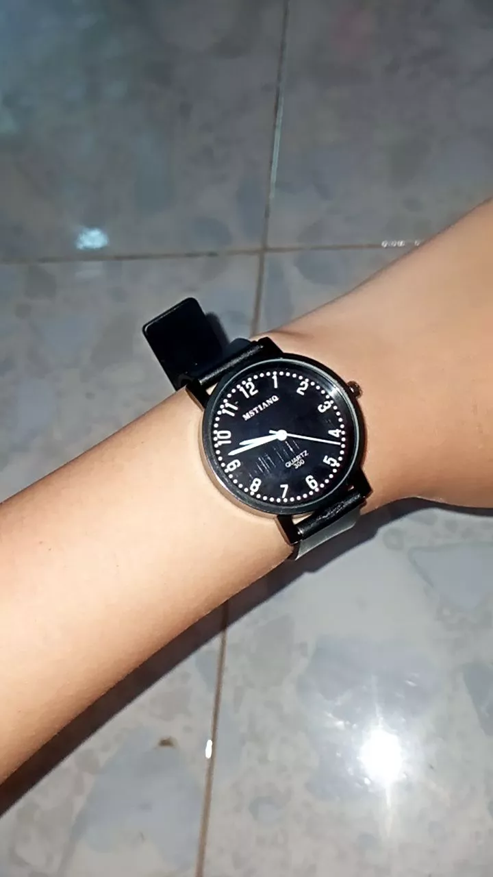 Đồng hồ thời trang nam nữ Mstianq MS021 mặt số, dây cao su cực bền