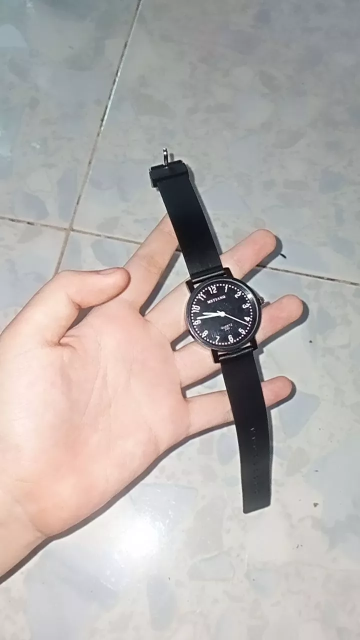 Đồng hồ thời trang nam nữ Mstianq MS021 mặt số, dây cao su cực bền