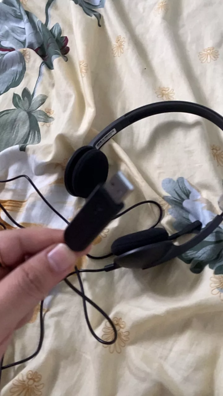 Tai nghe có dây Logitech H340 - Mic giảm ồn, kết nối USB-A