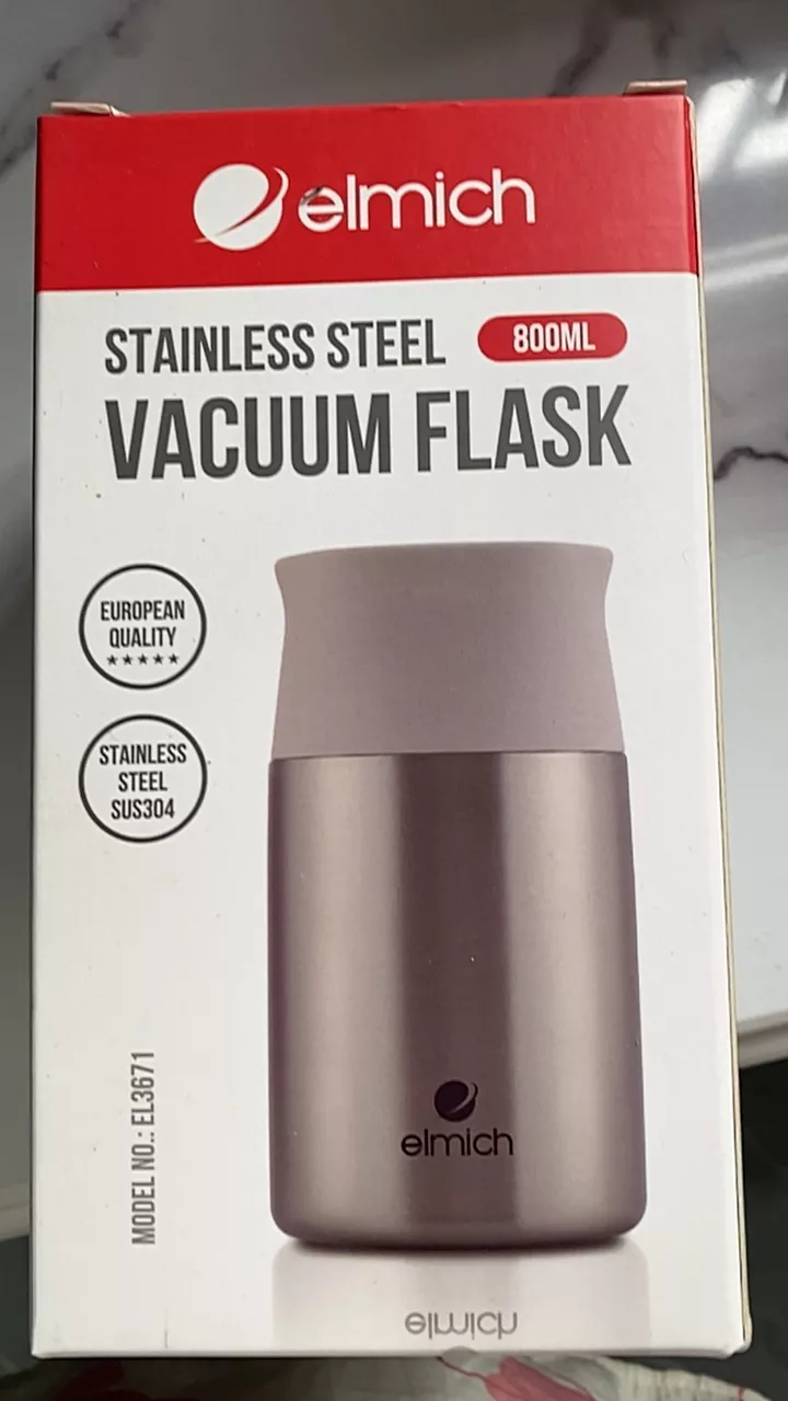 Bình đựng thức ăn giữ nhiệt inox 304 Elmich EL8336 dung tích 800ml ( Phiên bản nâng cấp bình 3671)