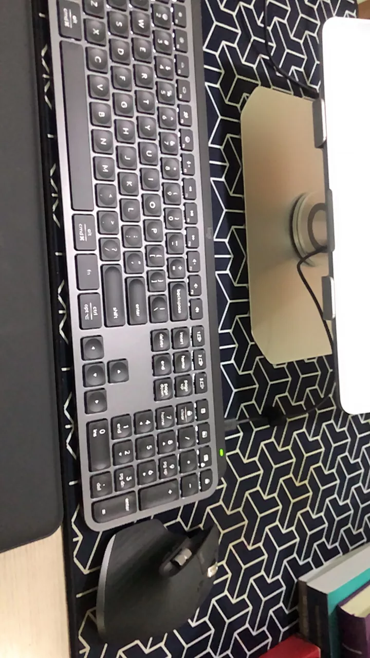 Combo Chuột & Bàn Phím Bluetooth không dây Logitech MX Keys S Combo - Có gác tay, Chiếu sáng, USB-C