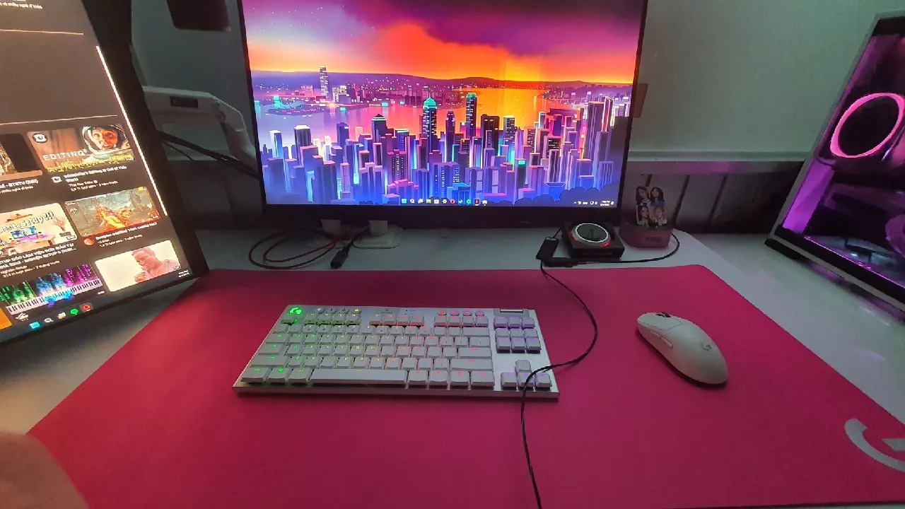 Bàn di chuột chơi gaming cỡ lớn Logitech G840 XL - Bề mặt điều chỉnh hiệu suất,cao su ổn định
