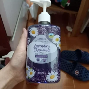 Gel Rửa Tay Watsons Love My Skin Lavender Chamomile Scented Gel Hand Wash 500ml