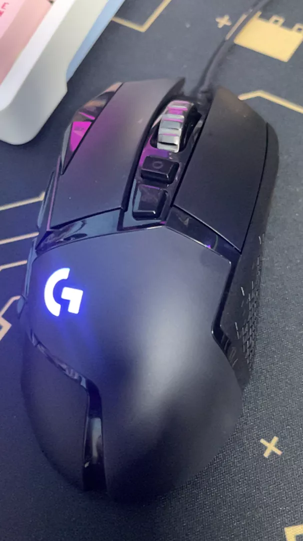 Chuột gaming có dây Logitech G502 Hero - Cảm biến Hero 25k, RGB, 11 nút lập trình