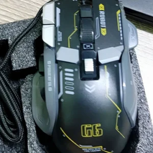 Chuột Gaming Có Dây Cao cấp G6 Transformers - DPI 12800 siêu khủng - 10 phím thao tác nhanh