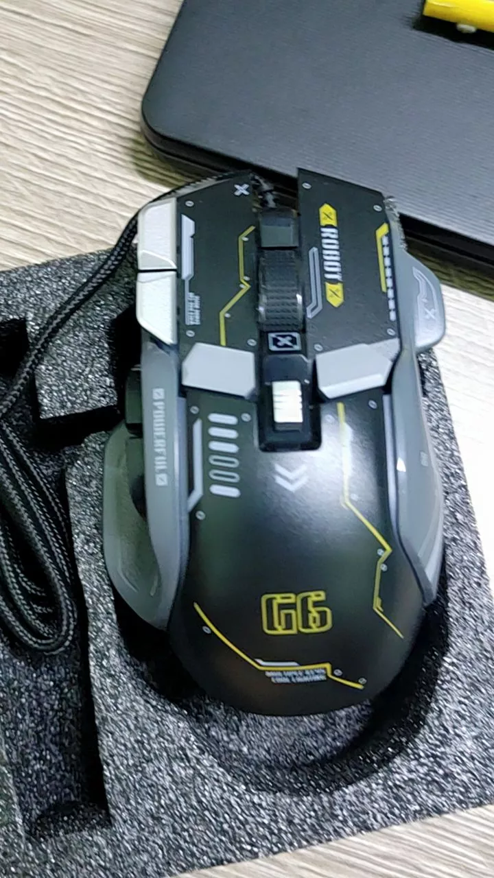 Chuột Gaming Có Dây Cao cấp G6 Transformers - DPI 12800 siêu khủng - 10 phím thao tác nhanh