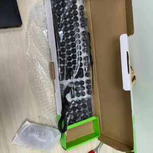 Bộ Bàn phím chuột máy tính giả cơ GTX300 104 phím - LED đổi màu 9 chế độ cao cấp