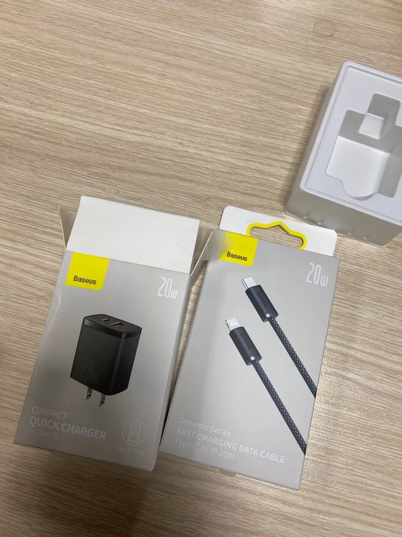 Dây Cáp Baseus PD 20W Nối Đầu USB-C Sang Đầu L Sạc Nhanh Hỗ Trợ Truyền Dữ Liệu 480Mbps