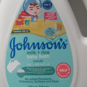 Sữa tắm Johnson's cho bé Sữa và Gạo, Sữa và Yến Mạch 1000ml
