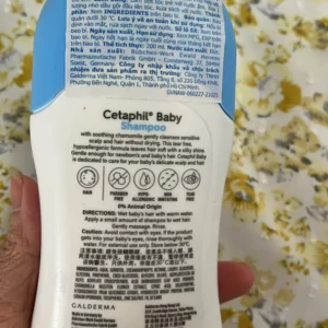 Dầu gội dịu lành CETAPHIL BABY SHAMPOO 200ML