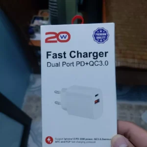 Củ sạc nhanh Ip 20W Magicsee E1 PD20W cho Ip 11, 12 2 cổng sạc Type-C và USB 3.0