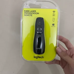 Bút trình chiếu từ xa Logitech R400 - Không dây USB 15m, nút bấm tiện lợi
