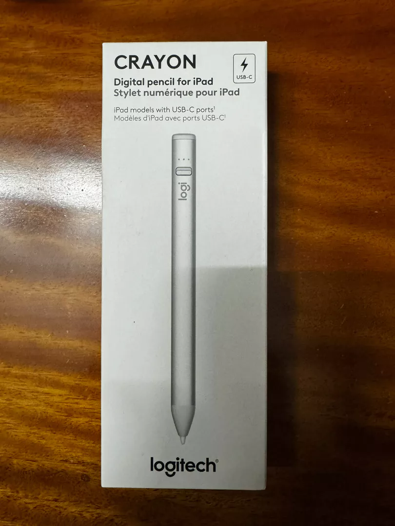 Bút cảm ứng Logitech Crayon dành cho iPad - Công nghệ kỹ thuật số như Apple Pencil
