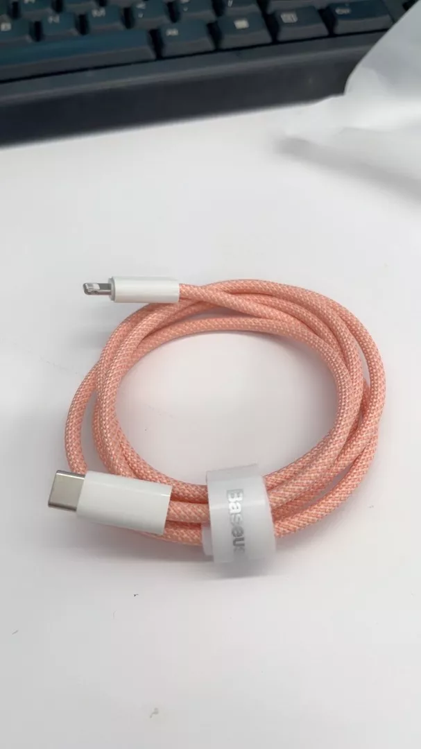 Dây Cáp Baseus PD 20W Nối Đầu USB-C Sang Đầu L Sạc Nhanh Hỗ Trợ Truyền Dữ Liệu 480Mbps