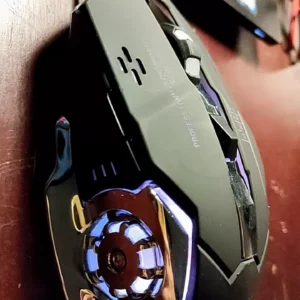 Chuột gaming X7 V2 Bản kim Loại - LED RGB - Có app Marco - DPI 3200 - phiên bản dây Dù cao cấp Chuyên game