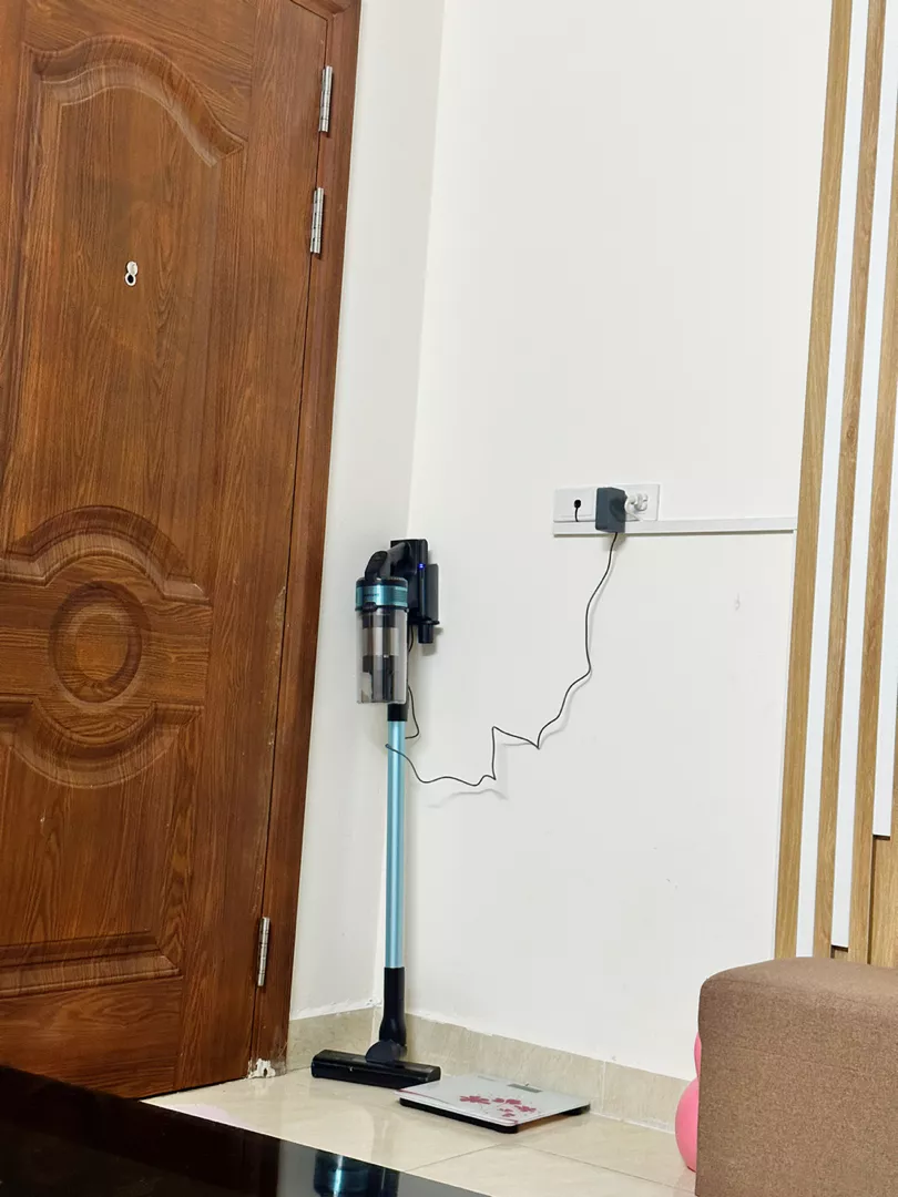 Máy hút bụi không dây Samsung Jet 60 150W VS15A6031R1 - Công nghệ hút đa lốc xoáy Jet Cyclone, màu Xanh