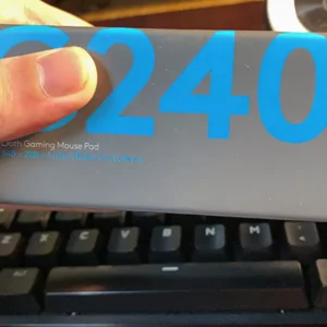 Bàn di, lót chuột gaming Logitech G240 - Bề mặt vải, ma sát tốt, chống trượt