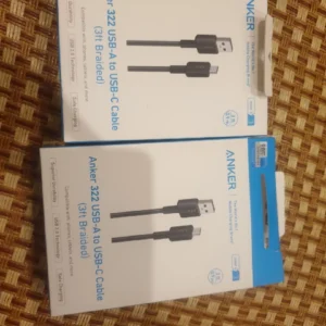 Cáp Sạc ANKER 322 Nylon Cable III USB-A to USB-C - Dài 0.9/1.8m - A81H5/A81H6