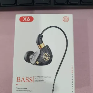 Tai Nghe Nhét Tai ZIYOU X6 Premium, Chống Ồn Cực Tốt, Âm Thanh Super Bass, Tích Hợp Mic Chơi Game