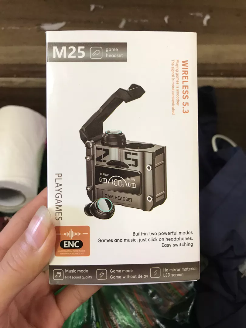 Tai nghe không dây KY9 Ultrapods cảm ứng, bass hay, siêu nhỏ gọn, có mic đàm thoại, nghe nhạc cực hay