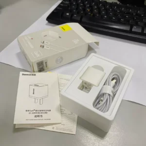 Củ sạc nhanh BASEUS PD 20W GaN5 1C thích hợp cho i14 13 12 pro max