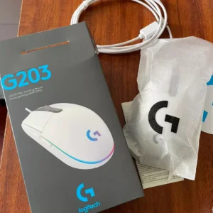 Chuột gaming có dây Logitech G203 Lightsync - Tùy chỉnh RGB, 6 nút lập trình, nhẹ