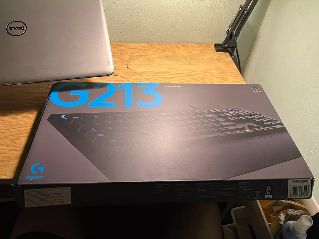Bàn phím gaming có dây Logitech G213 Prodigy - RGB, Full size, chống tràn bền bỉ