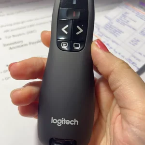 Bút trình chiếu từ xa Logitech R400 - Không dây USB 15m, nút bấm tiện lợi