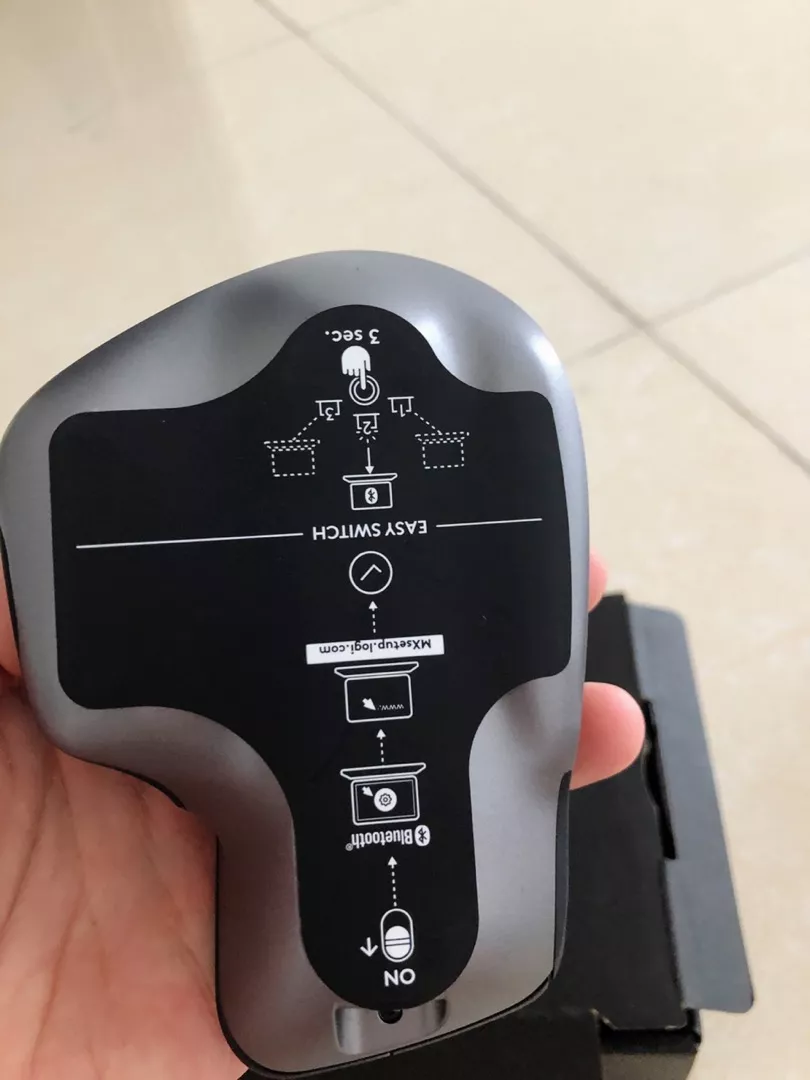Chuột không dây Bluetooth Logitech MX Master 3s – Yên tĩnh, 8K DPI, Cuộn siêu nhanh, sạc USB-C