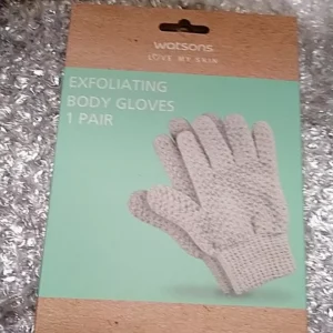 Găng Tay Tắm Watsons Exfoliating Body Gloves 1 Pair