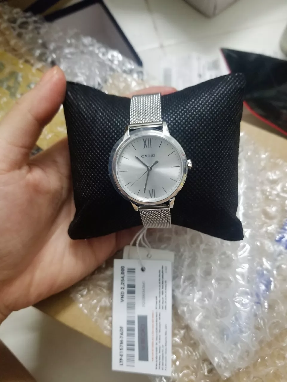 Đồng Hồ Nữ Dây Kim Loại Chính Hãng CASIO LTP-E157M-7ADF