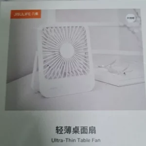 Quạt Để Bàn Tích Điện JISULIFE FA26A ABS Xoay 120 Độ - Pin 2000mAh Sử Dụng Lên Đến 6H Chính Hãng - Bảo Hành 12 Tháng