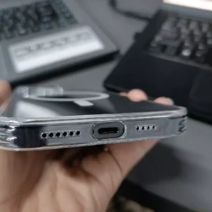 Ugreen Ốp Điện Thoại Trong Suốt Từ Tính Chống Va Đập Cho iPhone 15 16 17 Pro Max