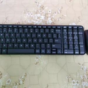 Combo chuột phím không dây Logitech MK215 - nhỏ gọn, có phím số, 1 đầu thu USB