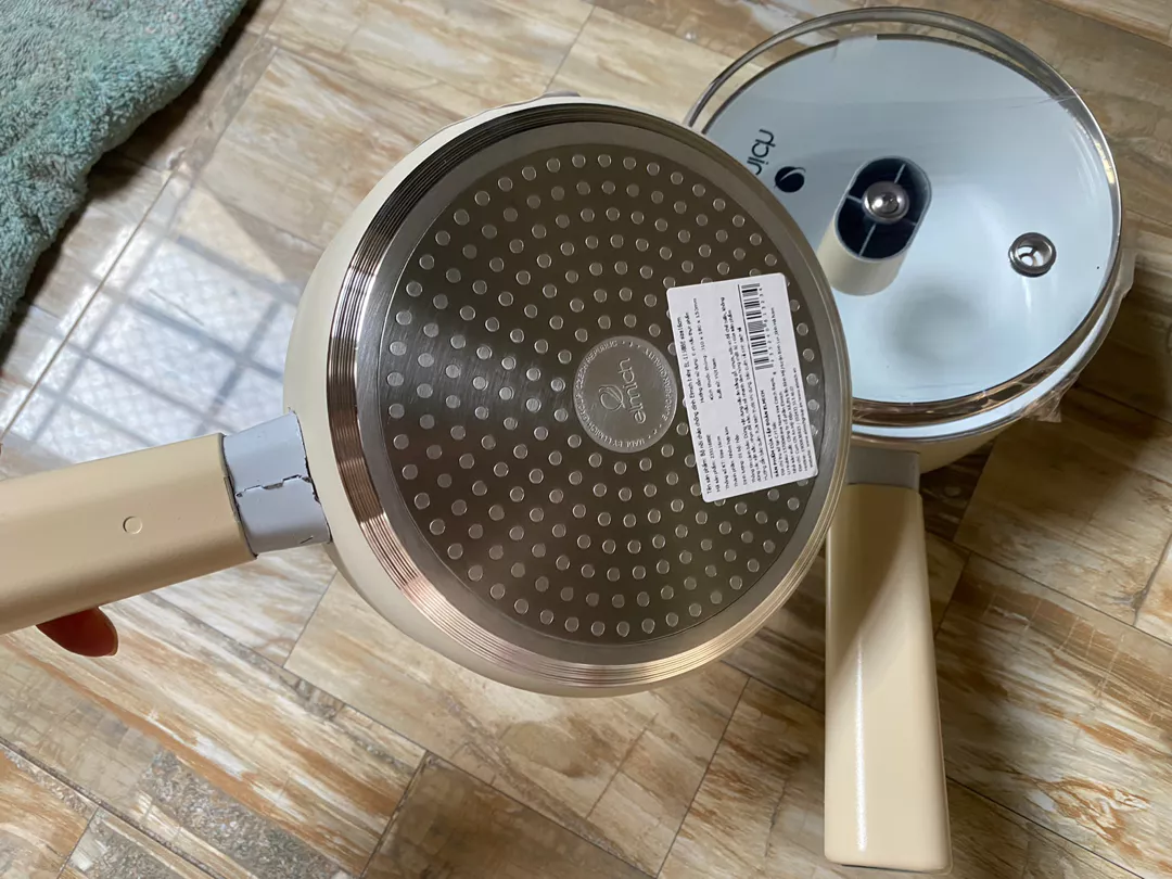 Bộ nồi chảo chống dính sứ Elmich Baby EL 1168