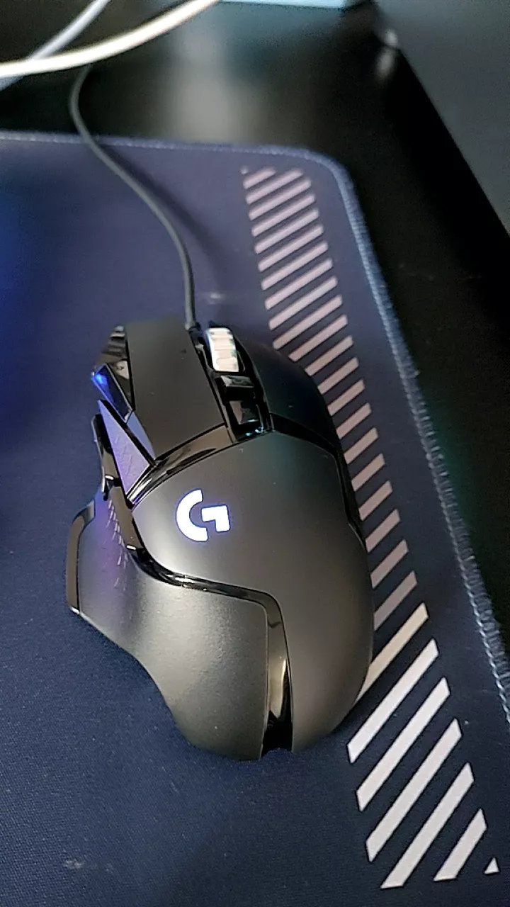 Chuột gaming có dây Logitech G502 Hero - Cảm biến Hero 25k, RGB, 11 nút lập trình