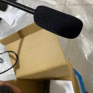 Micro Máy Tính, Laptop MK10 LED RGB Thu Âm Chống Nhiễu Kết Nối Jack USB Hoặc 3.5mm Dùng Live Stream