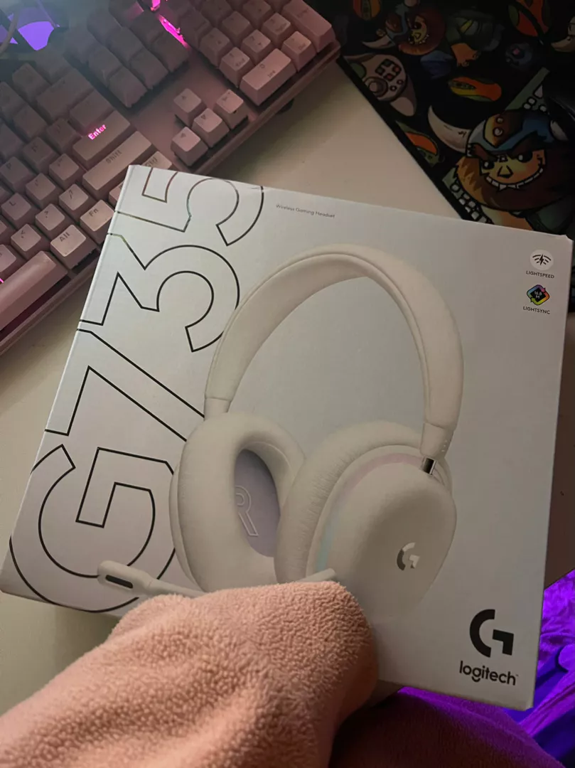 Tai nghe gaming không dây Logitech G735 Aurora Bluetooth & LIGHTSPEED, RGB PC Mac