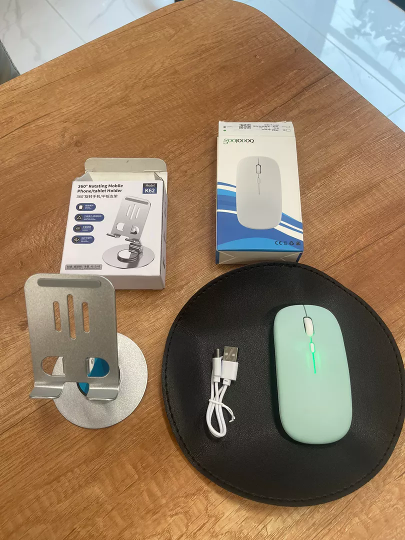 Goojodoq Chuột bluetooth Không Dây Sạc Điện Thoại / Máy Tính Bảng / laptop / android Tím / Hồng / Xanh Lá Đậm