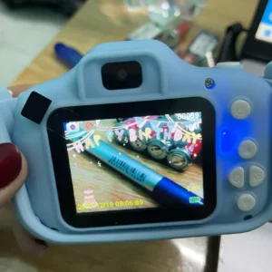 -CLUBLU- Máy Ảnh Kỹ Thuật Số Mini Mèo Camera-007 Cute Có Thể Sạc Lại Chống Sốc Cao Cấp Cho Bé