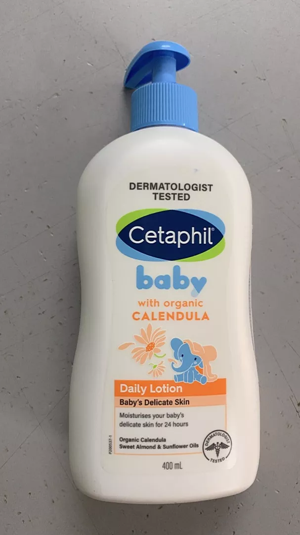 Sữa dưỡng ẩm dịu lành cho bé CETAPHIL BABY LOTION WITH ORGANIC CALENDULA 400ML