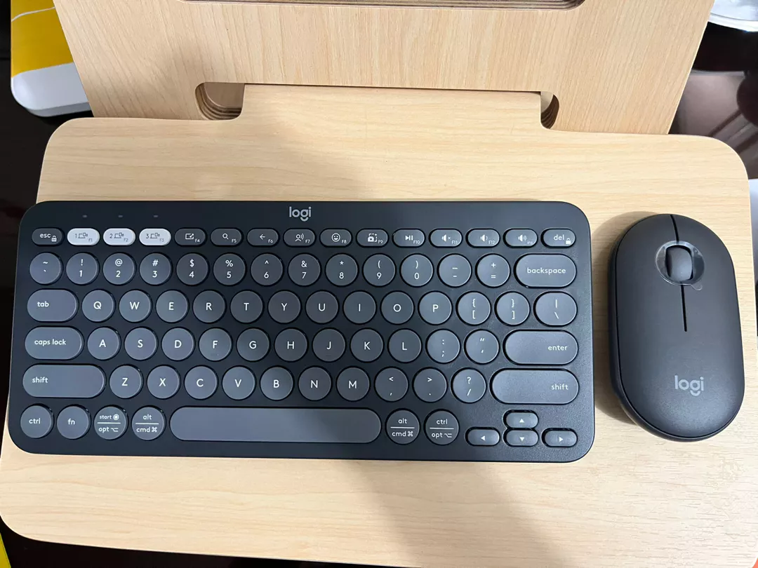 Combo Bàn phím Bluetooth Logitech K380s và chuột Logitech M350s - Yên tĩnh, Di động, Easy-Switch