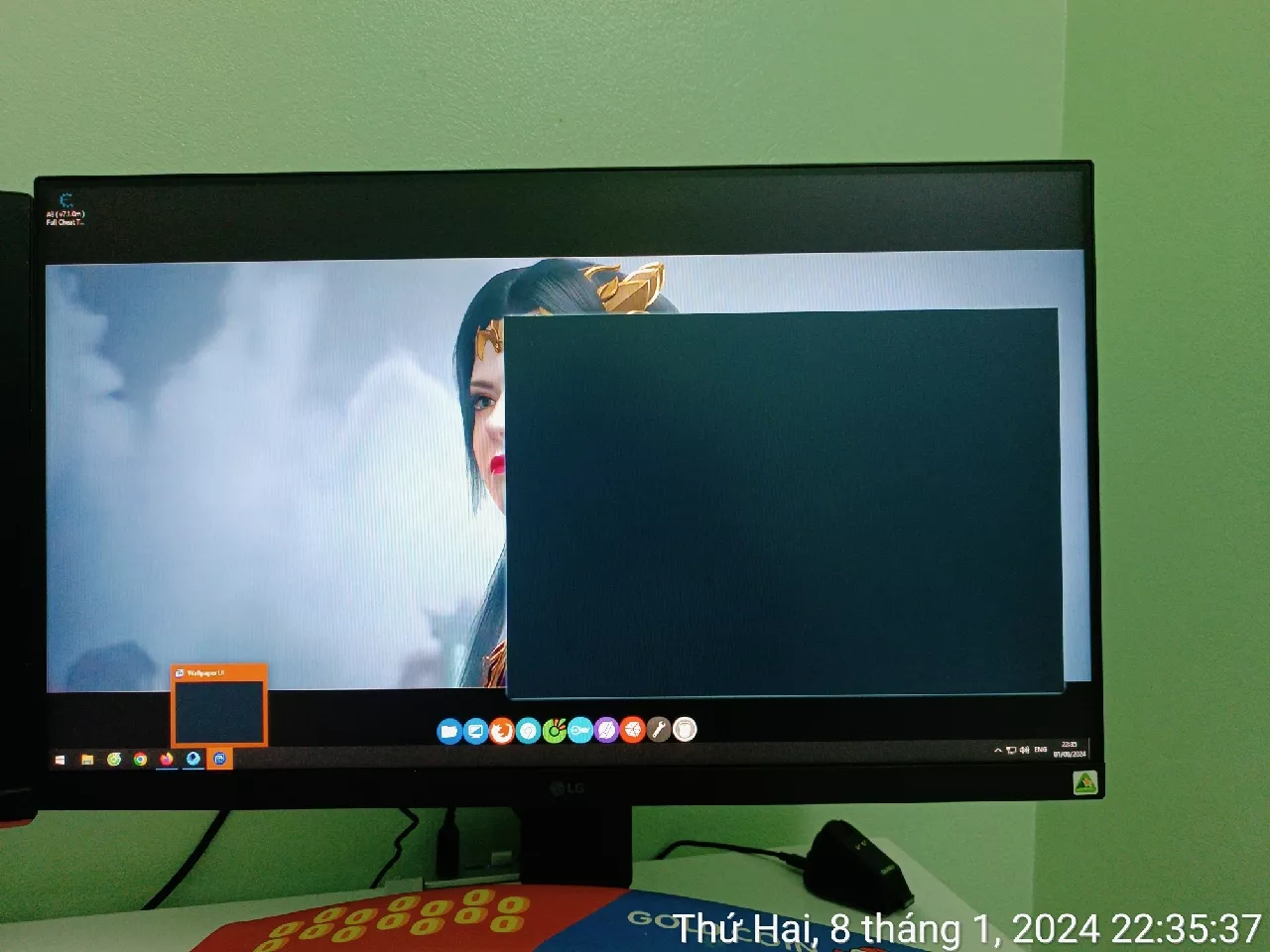 Màn hình Gaming LG Ultragear 2025 24G411A-B 24inch IPS 144Hz HDR10 Gsync Chính Hãng BH 24 Tháng