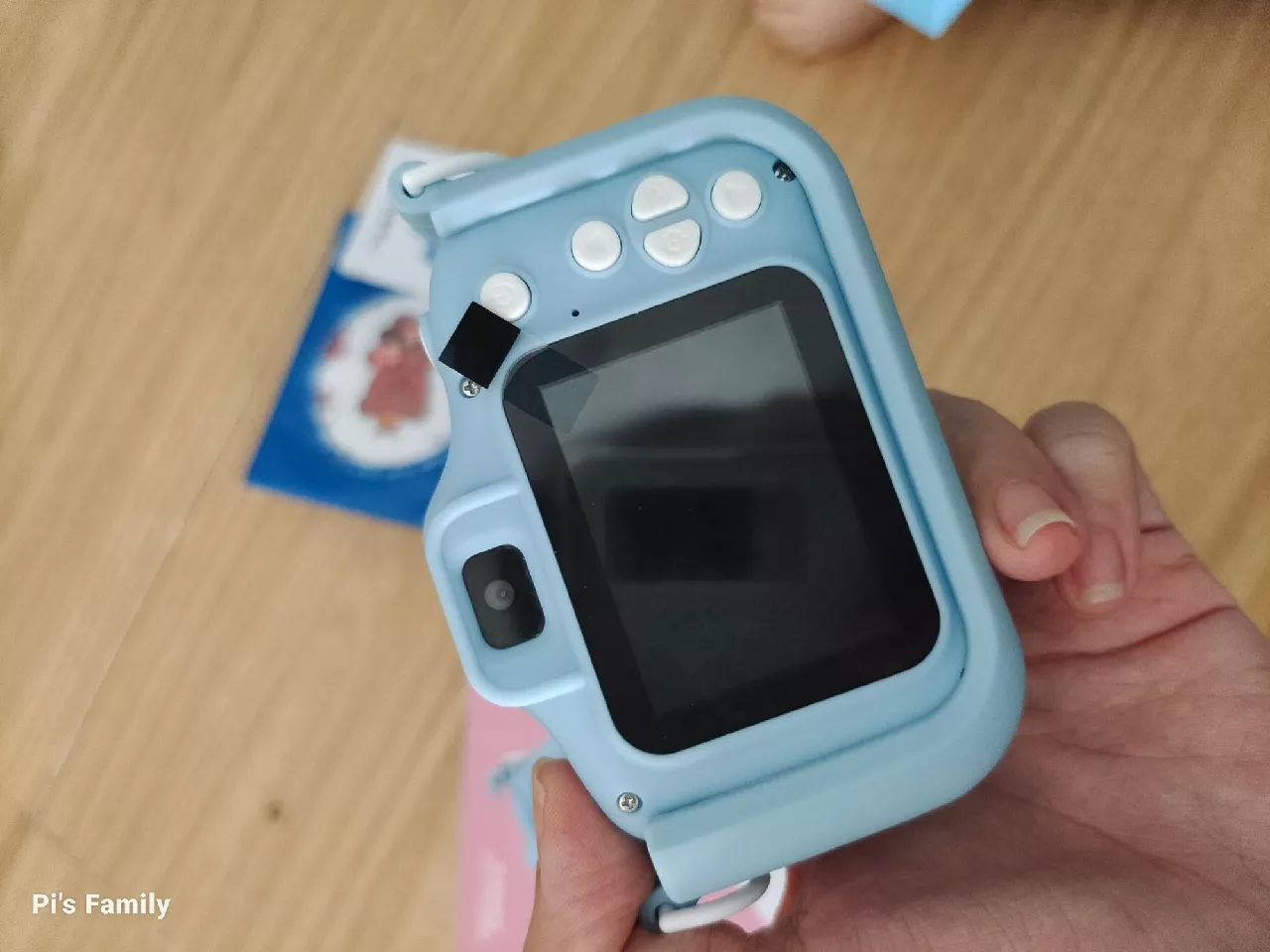 -CLUBLU- Máy Ảnh Kỹ Thuật Số Mini Mèo Camera-007 Cute Có Thể Sạc Lại Chống Sốc Cao Cấp Cho Bé