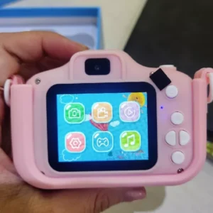 -CLUBLU- Máy Ảnh Kỹ Thuật Số Mini Mèo Camera-007 Cute Có Thể Sạc Lại Chống Sốc Cao Cấp Cho Bé