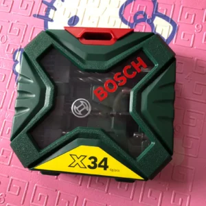 Bộ mũi khoan và vặn vít Bosch X-Line 34 món 2607010608