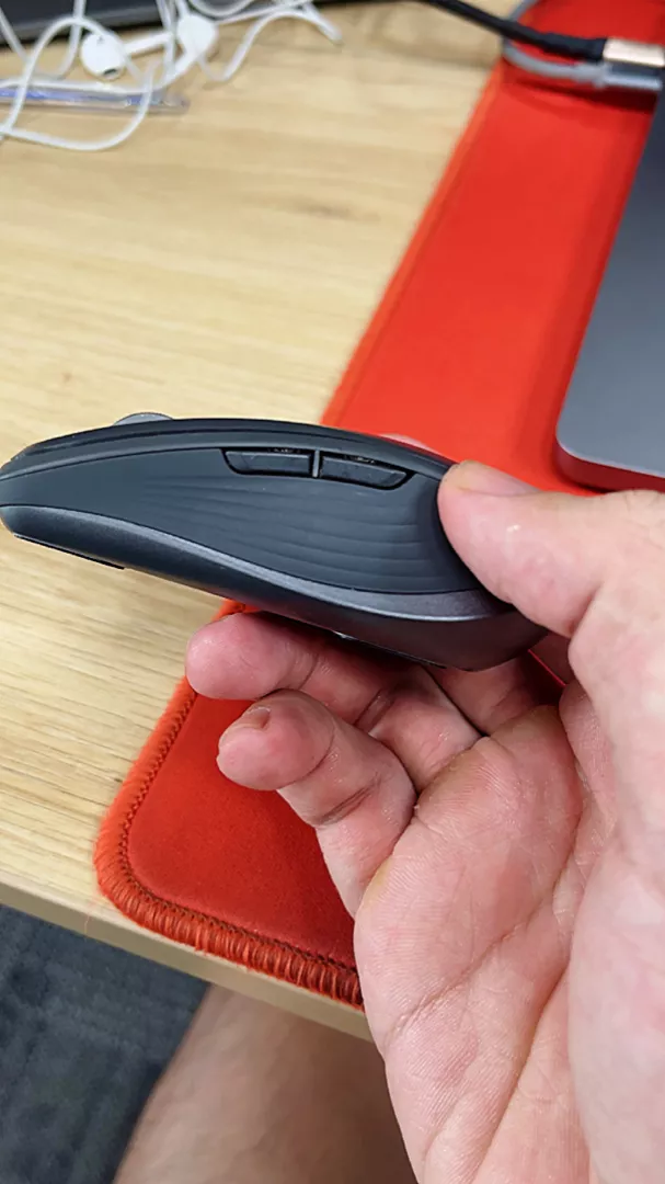 Chuột không dây Logitech MX Anywhere 3S Quiet Clicks - Cuộn nhanh, 8000DPI, Sạc USB C, Bluetooth