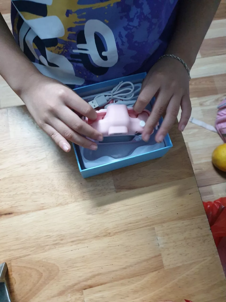 -CLUBLU- Máy Ảnh Kỹ Thuật Số Mini Mèo Camera-007 Cute Có Thể Sạc Lại Chống Sốc Cao Cấp Cho Bé
