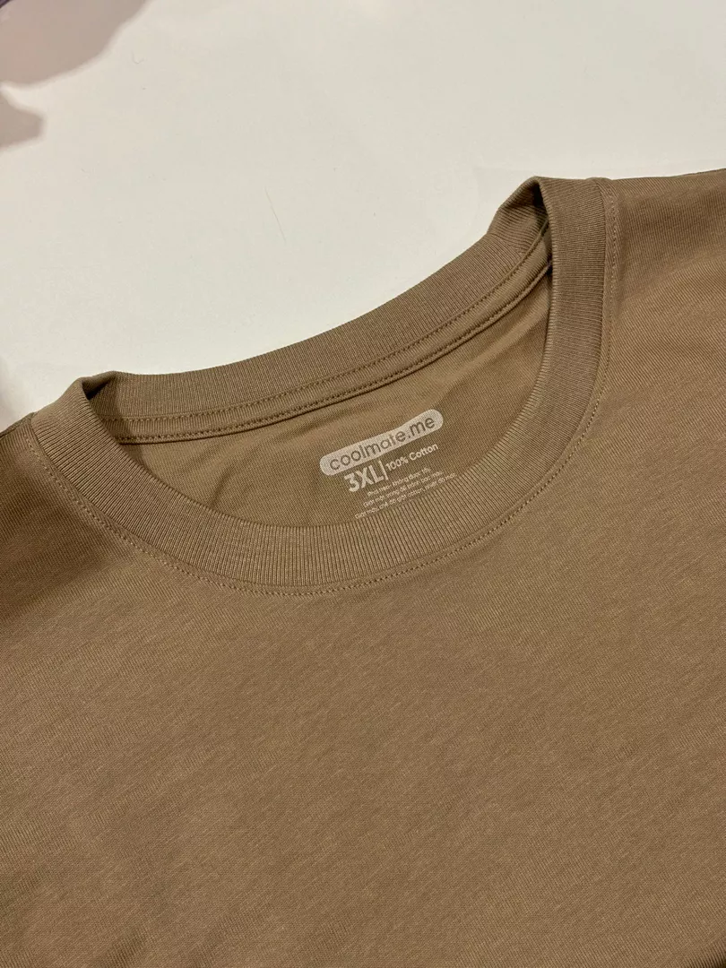 Áo thun nam TShirt Basic Cotton 100% 220gsm dày dặn mềm mại Coolmate