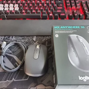 Chuột không dây Logitech MX Anywhere 3S Quiet Clicks - Cuộn nhanh, 8000DPI, Sạc USB C, Bluetooth